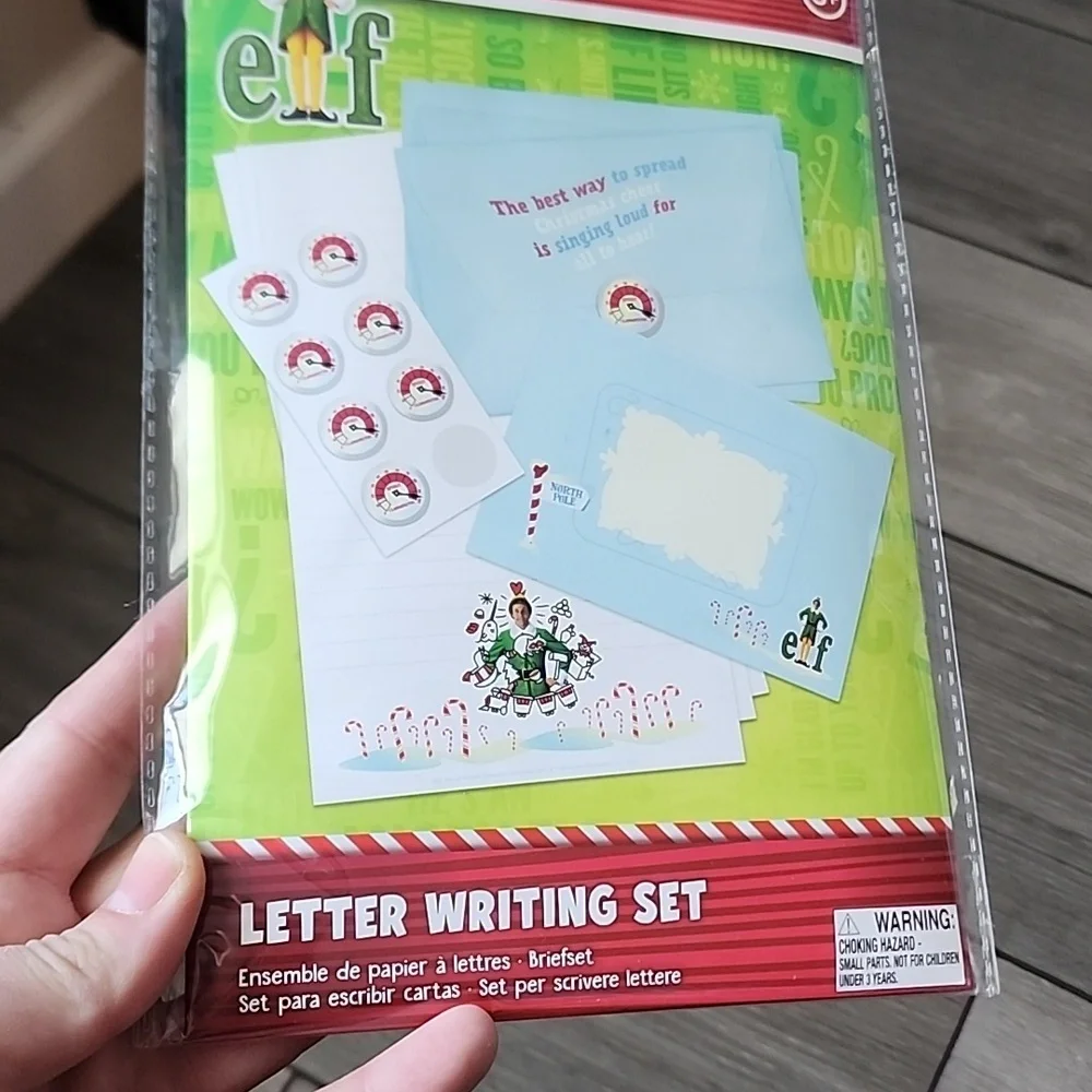 Elf Letter Writing Set